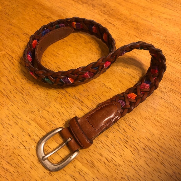 American Eagle/Fossil Leather Belt Bundle - Picture 3 of 12